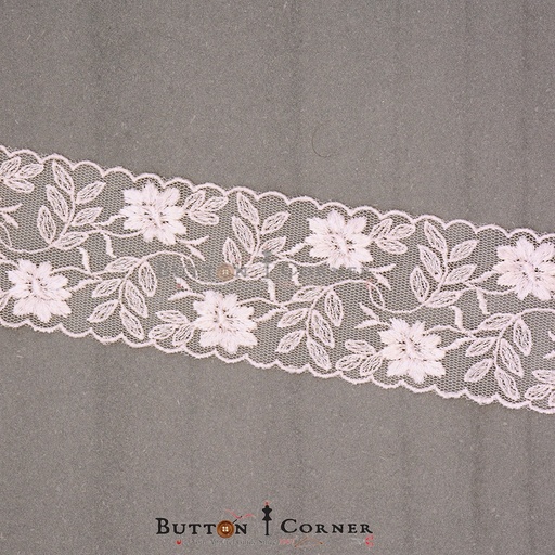 [IF72623-SKIN] Double Side Border Net Lace