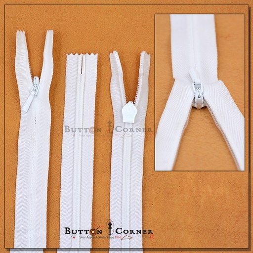 Invisible Zip Lace Tape No.3 Close End