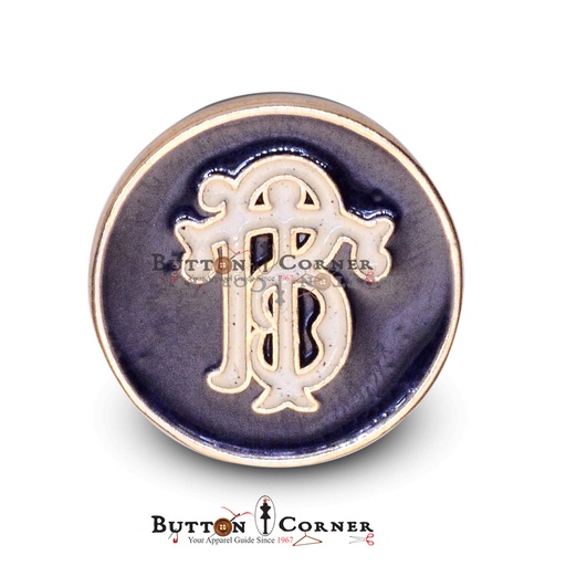 [MBW154 BLACK GOLD] Brisbane Tramways Suiting Button