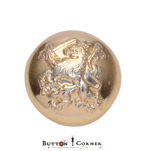 [MBW162 YELLOWISH GOLD] Dragon Horse Metal Suiting Button