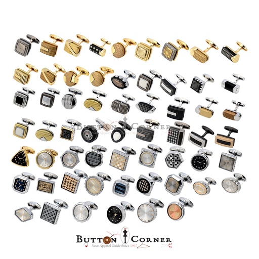 [CUFFLINK550 23114] Simple & Classic Cufflinks
