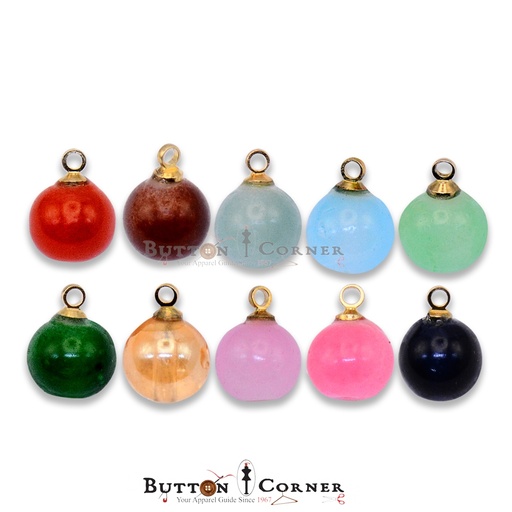 Round Shape Pearl Hanging Button