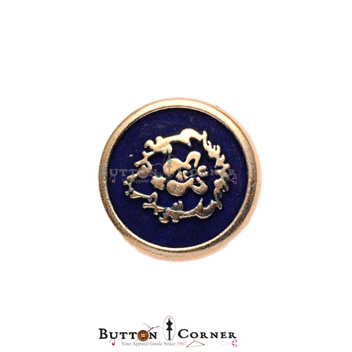 Lion Face Metal Suiting Button