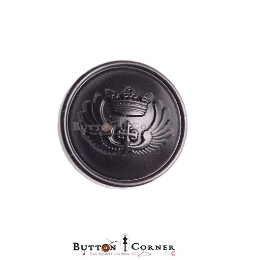 Crown Wings Metal Suiting Button