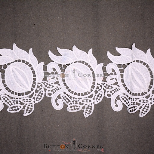 [AYHS1207-WHITE] Imported Shuttle Lace