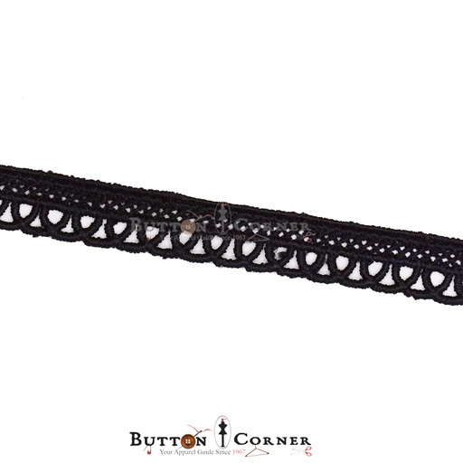 One Side Border Shuttle Lace