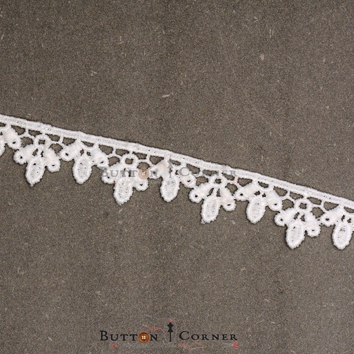 One Side Border Shuttle Lace
