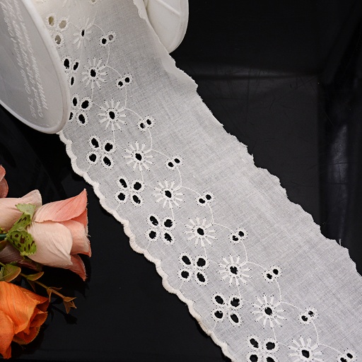 One Side Border Cotton Lace
