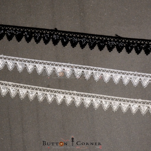 One Side Border Sequence Lace