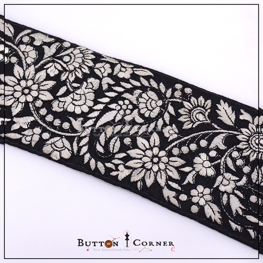 Double Side Border Embroidery Lace