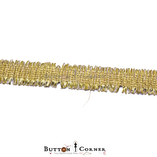 [GOTL389-LIGHT GOLD] Fancy Gota Lace