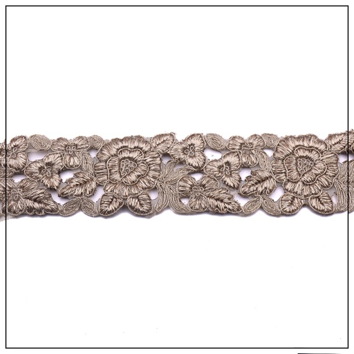 [FANL853-ROSE GOLD] Fancy Gota Lace
