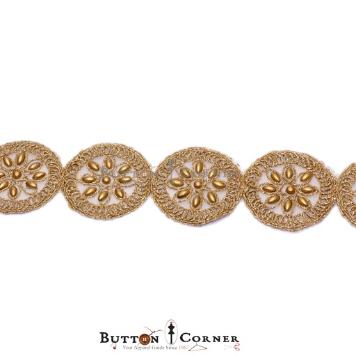 [MYB113-ANTIQUE] Fancy Gota Lace