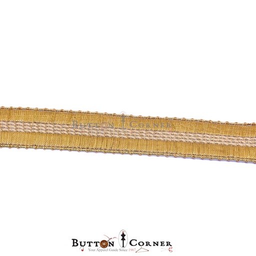 [GOTL385-GOLD] Fancy Gota Lace