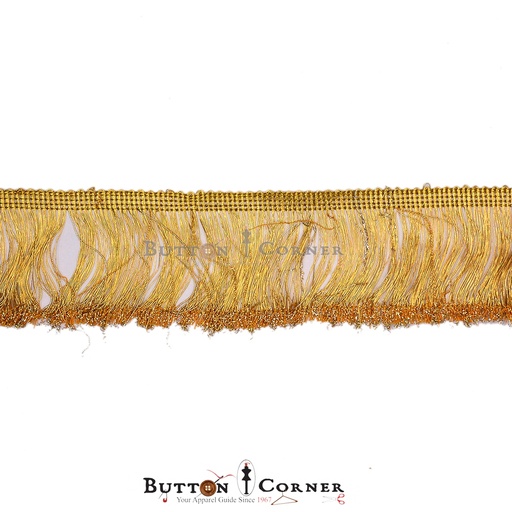 [KTL11-BANARSI GOLD] Fancy Metallic Yarn hanging Lace