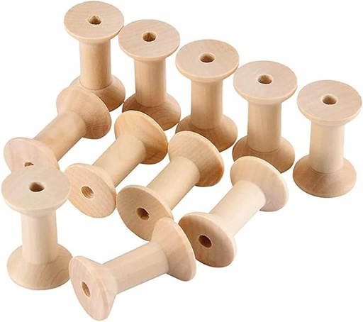 [REEL20 BEIGE] Cylinder Shape Empty Thread Spool