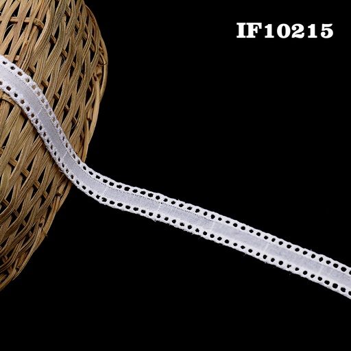 [IF10215-WHITE] Cotton Joined Lace