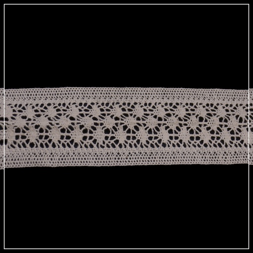 [CRL183 BEIGE] Double Side Border Crochet Lace
