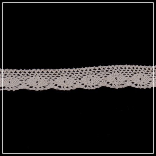 [CRL166 BEIGE] One Side Border Crochet Lace