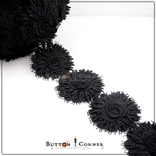 Sunflower Shape Shuttle Lace