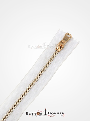 Open-End Brass Zip No.3 (Yard)