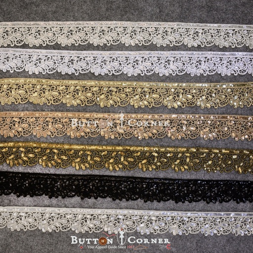Fancy Sequence Lace