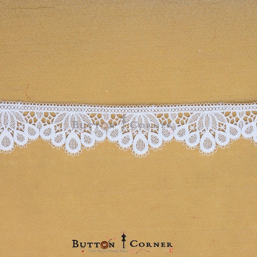 One Side Border Shuttle Lace