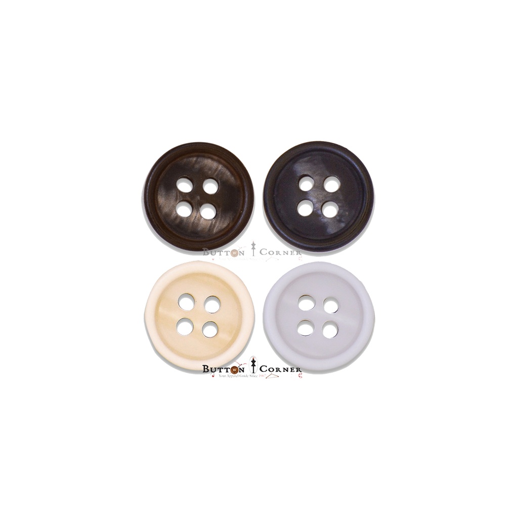 Wrangler Shape 4 Hole Shirt Button