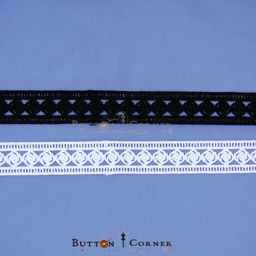 Double Side Border Shuttle Lace